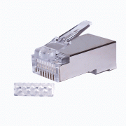 Коннектор RJ-45 8P8C FTP cat.6e 3U SUPRLAN экранированный с вставкой Коннектор RJ-45 8P8C FTP cat.6e 3U SUPRLAN экранированный с вставкой