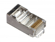 Коннектор RJ-45 (8p8c) cat.5е Netko Optima экранированный Коннектор RJ-45 (8p8c) cat.5е Netko Optima экранированный